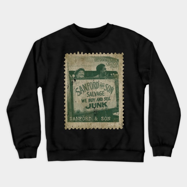 Sanford and Son Crewneck Sweatshirt by Chillashop Artstudio